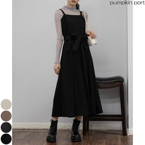 Casual Dress Ribbon Jumper Skirt