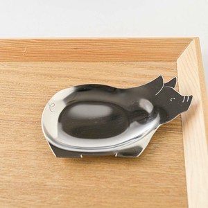 Tray Animals Western Tableware Pig Made in Japan
