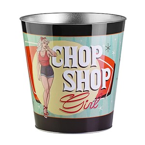 【'50s】メタル トラッシュ ビン CHOP SHOP GIRL CA-MTB-502258