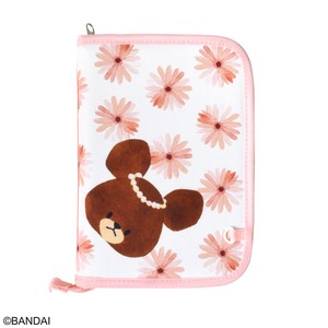 Filing Item Pouch The Bear's School Flower Pink White Autumn/Winter 2023