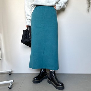 Skirt Brushing Fabric I-Line Skirt 2023 New