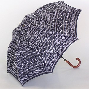 阳伞 图案 刺绣 条纹 47cm