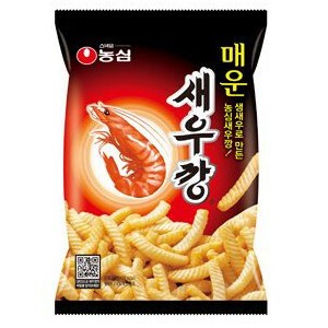 農心 辛いえびせん 90g  韓国スナック 天然えび使用ピリ辛味！