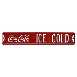 ★ 貴重な最終在庫！ ★ 【サイン】エンボス ストリート サイン Coke Ice Cold CC-DE-AR2180321