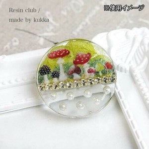 レジンクラブ　レジンシール　きのこ　(両面印刷)　RC-KNK-101