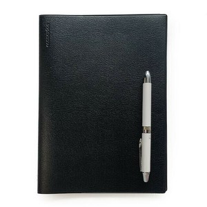 ラダイト　コネクションノートカバー A5　2冊用 BK　ブラック　LDCN2-A5-01