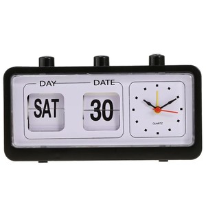 置時計  レトロ ファッション  日付 時間表示   YMA424
