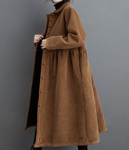 Coat Plain Color Casual Ladies' Autumn/Winter