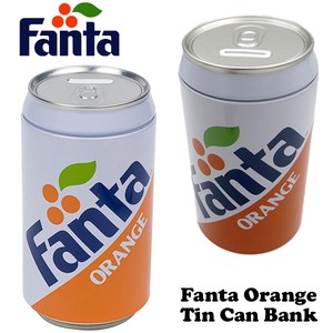 ファンタ オレンジ ブリキ缶バンク