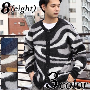 Cardigan Knitted Outerwear Cardigan Sweater Men's