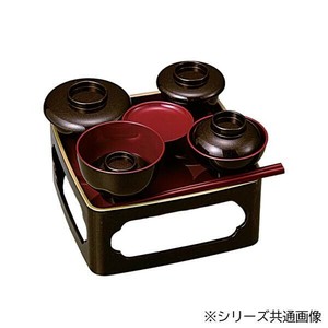 仏膳 6.5寸 金梨地(内朱・フチ金) 4307654100011