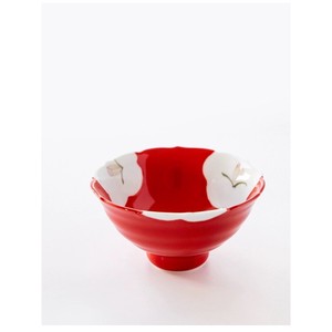 Side Dish Bowl Red Plum Red Arita ware 1-pcs