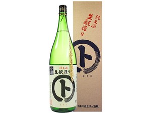 【蔵元会】黒澤酒造 マルト 純米酒 生もと造り 箱入 1.8L x1