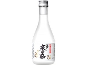 【蔵元会】新潟銘醸 越の寒中梅 吟醸 生貯蔵酒 300ml