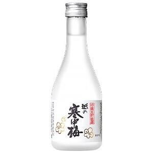 【蔵元会】新潟銘醸 越の寒中梅 吟醸 生貯蔵酒 300ml