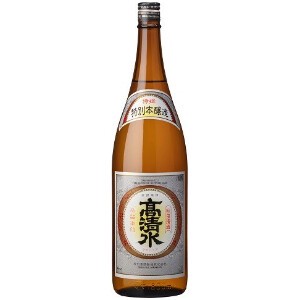 【蔵元会】秋田酒類製造 高清水 特撰特別本醸造 1.8L x1