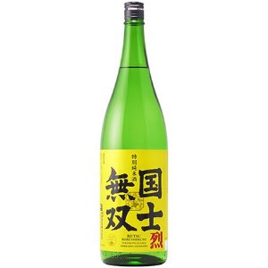 【蔵元会】高砂酒造 国士無双 特別純米酒 烈 1.8L x1