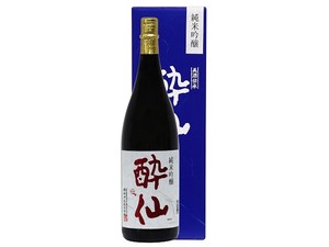 【蔵元会】清酒 酔仙 純米吟醸 カートン付 1.8L