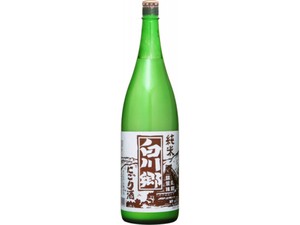 【蔵元会】三輪酒造　清酒　白川郷　純米　にごり酒 1800ml x1