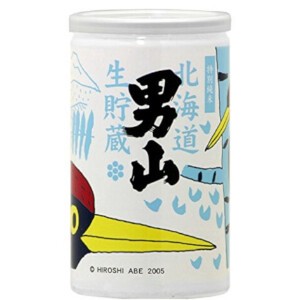 【蔵元会】男山 純米生貯蔵 アルミ缶 180ml x1