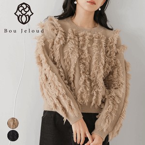 Sweater/Knitwear Pullover Fringe Volume Special price
