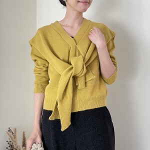 Sweater/Knitwear Knitted 2Way Front