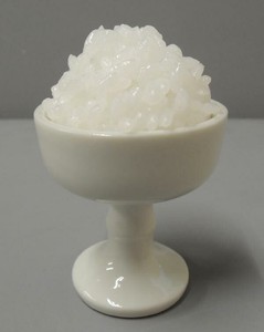 日本職人が作る  食品サンプル　仏飯　IP-436