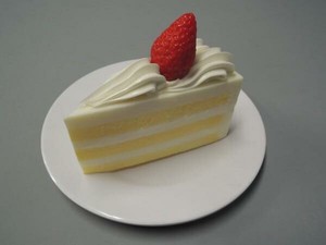 日本職人が作る  食品サンプル　ショートケーキ　IP-158
