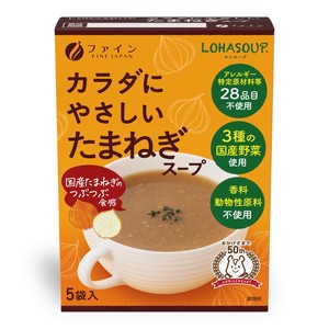 ファイン LOHASOUP ロハスープ カラダにやさしいたまねぎスープ 50g (10g×5袋)