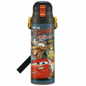 水筒 580ml ステンレスボトル　カーズ 24 スケーター 超軽量 ロック付 ワンプッシュ SDC6N