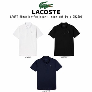 LACOSTE(ラコステ)ポロシャツ レギュラーフィット 鹿の子 メンズ 半袖 メンズ 男性用 DH3201