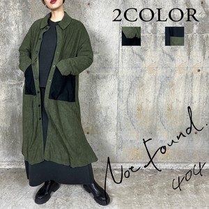 Coat Design Bicolor Pocket M