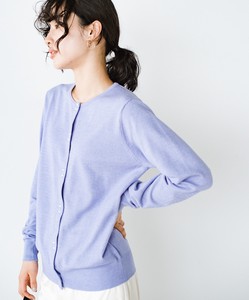 Sweater/Knitwear Pearl Button Cardigan Sweater