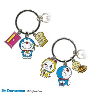 【I'm　Doraemon　】3連キーリング