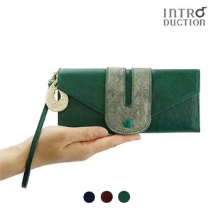 Long Wallet Lightweight Coin Purse Bird Large Capacity Genuine Leather Made in Japan