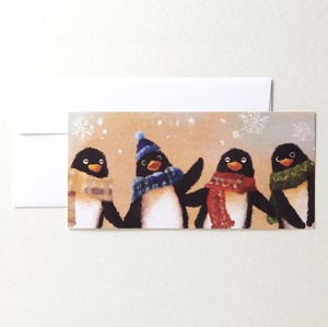 菜生ポストカード[マフラーコレクション]ペンギン