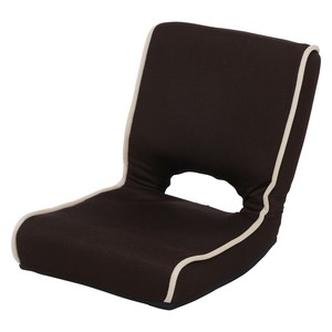 不二貿易　(C/D:35509)  低反発座椅子 ショコラ メッシュ ブラウン