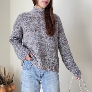 Sweater/Knitwear Pullover High-Neck