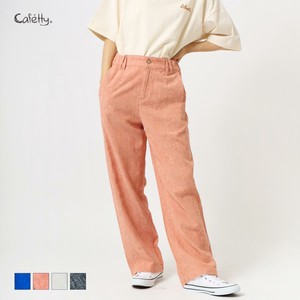 Full-Length Pant cafetty Straight 2024 Spring/Summer