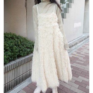 Casual Dress Fringe Layered Summer Spring One-piece Dress