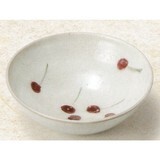 Shigaraki ware Rice Bowl Cherry 18cm