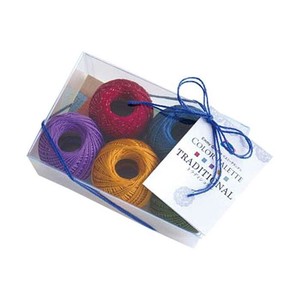 エミーグランデ レース糸 カラーパレット 編み図付き トラディショナル