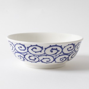 [NIKKO/SOMETSUKETAKOKARAKUSA] ボウル14cm 取り皿 縁起が良い 食洗器対応 陶磁器 日本製