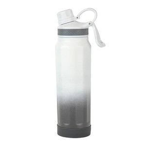 Water Bottle Gray White 710ml