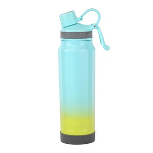 Water Bottle Gray Blue 710ml