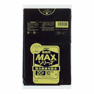 HDゴミ袋 ジャパックス S-22 MAX 20L 黒 10枚