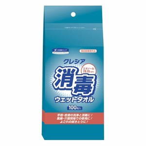 フェイスタオル 日本製紙クレシア クレシア 消毒ウェットタオル 詰め替え用