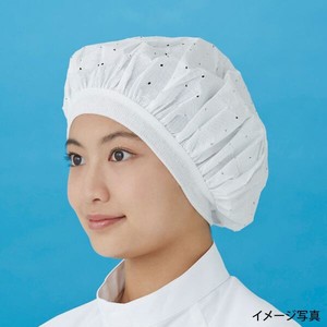 不織布キャップ 日本メディカルプロダクツ エレクトネット帽 EL-122 フリー 白
