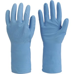 ニトリル手袋 トラスコ中山 TRUSCO まとめ買い 耐油耐薬品ニトリル薄手手袋 10双組 Lサイズ