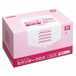 カウンタークロス 日本製紙クレシア クレシア カウンタークロス薄手タイプ ピンク